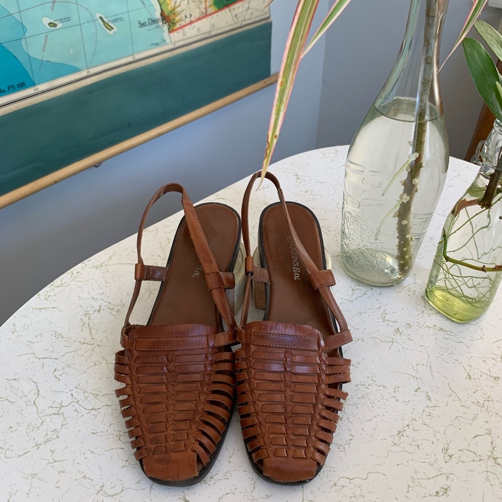 SOLD- Vintage Brown Sandals